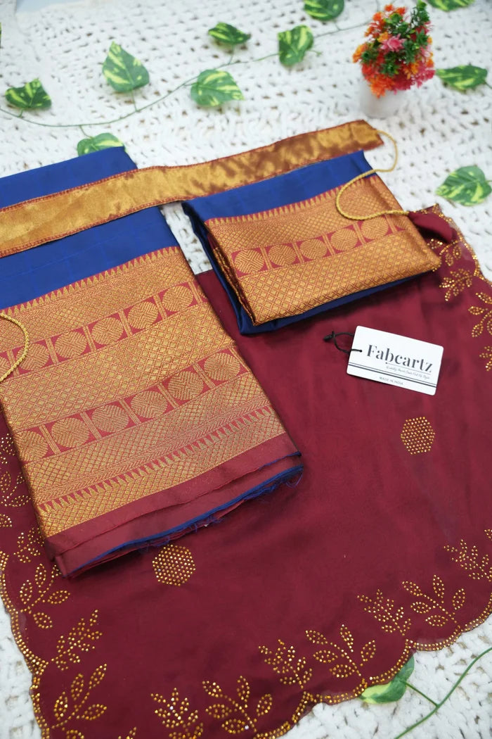 New Kids Traditional South Indian Half Saree (SaraswatiKIDS)