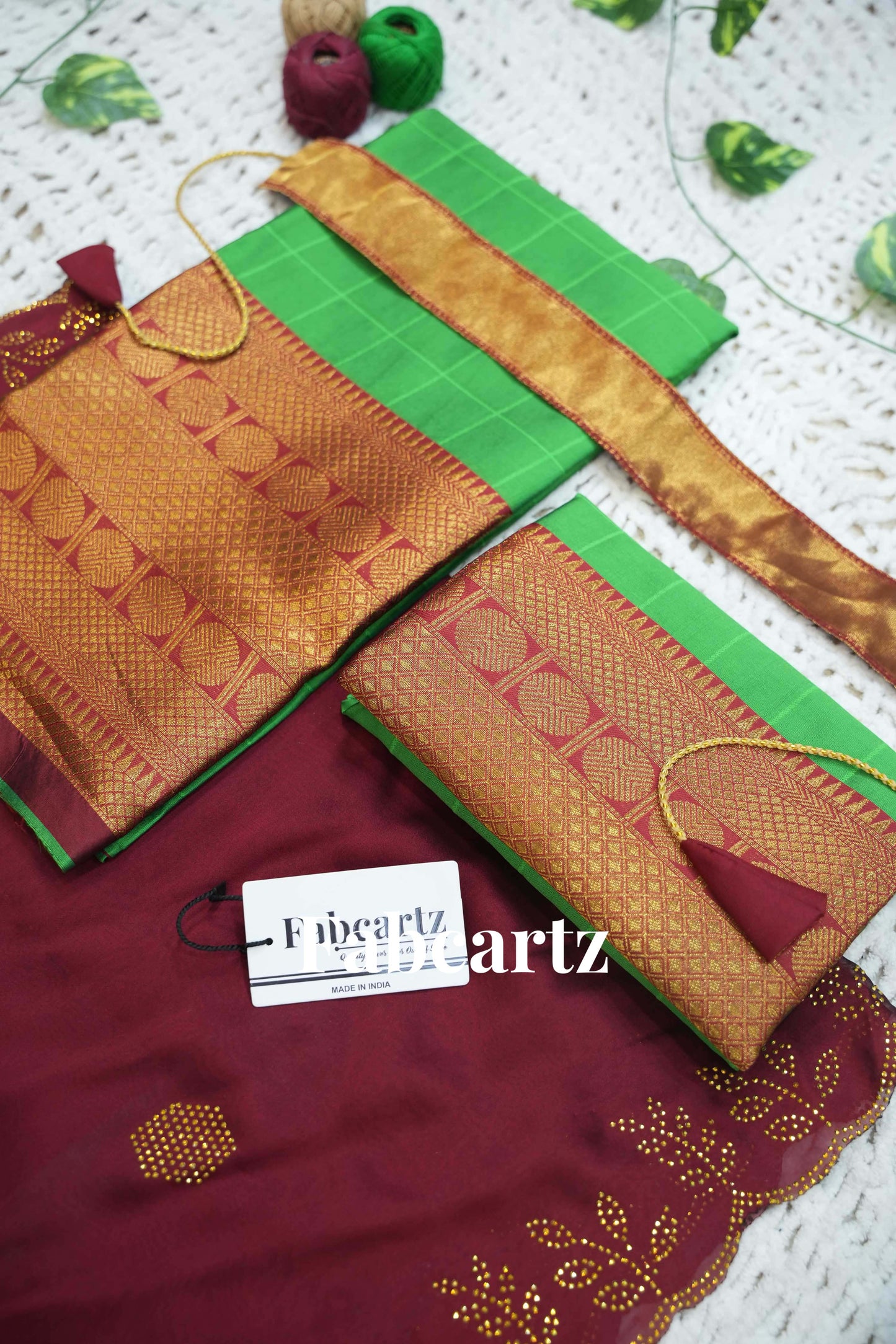 New Kids Traditional South Indian Half Saree (SaraswatiKIDS)