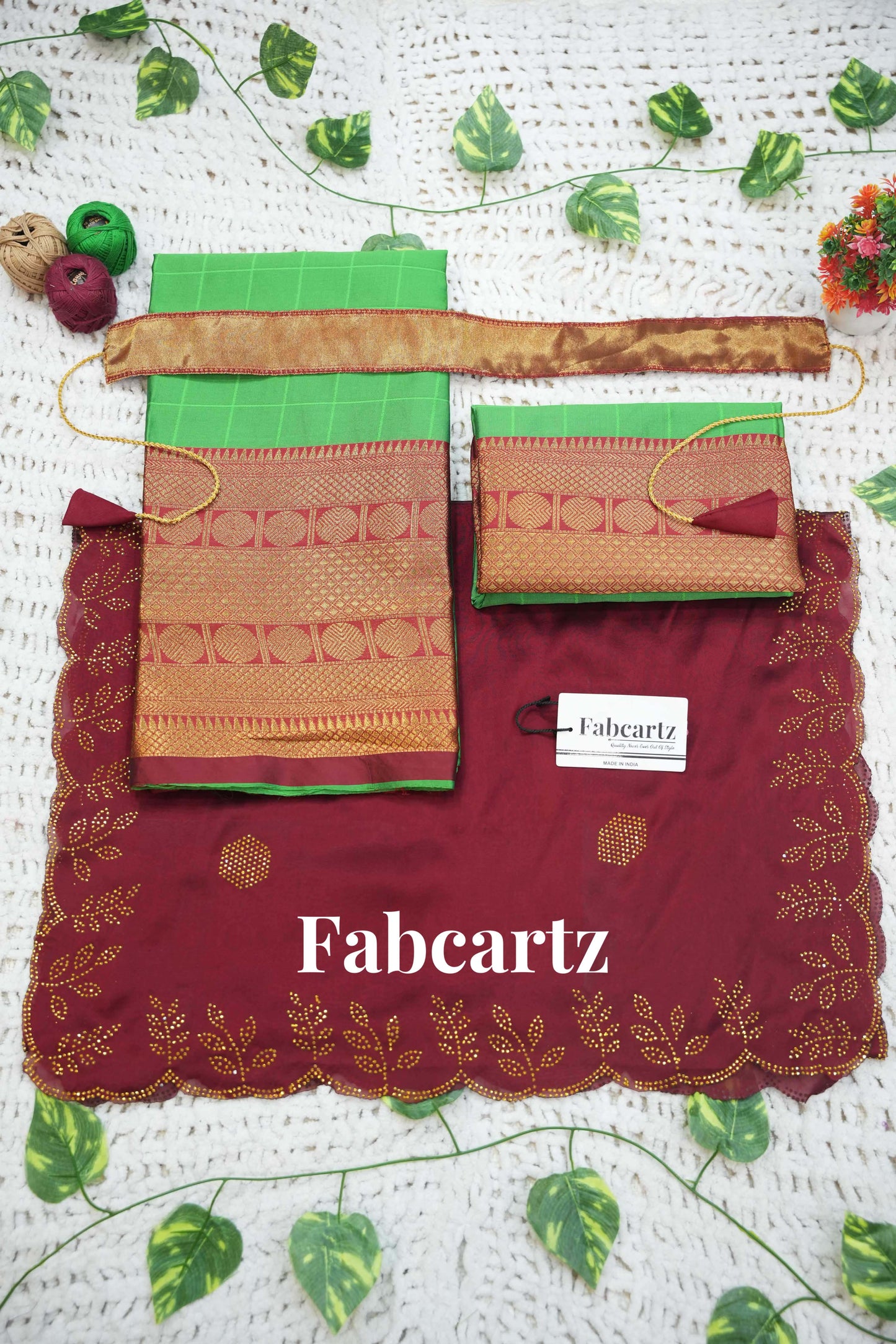 New Kids Traditional South Indian Half Saree (SaraswatiKIDS)