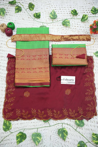 New Kids Traditional South Indian Half Saree (SaraswatiKIDS)