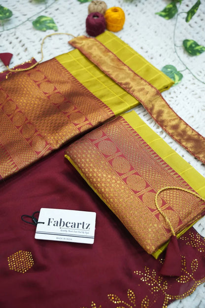 New Kids Traditional South Indian Half Saree (SaraswatiKIDS)