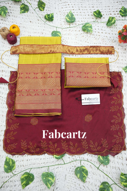 New Kids Traditional South Indian Half Saree (SaraswatiKIDS)