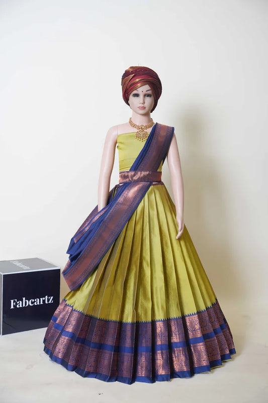 New Kids Traditional South Indian Half Saree (YenuguKIDS)