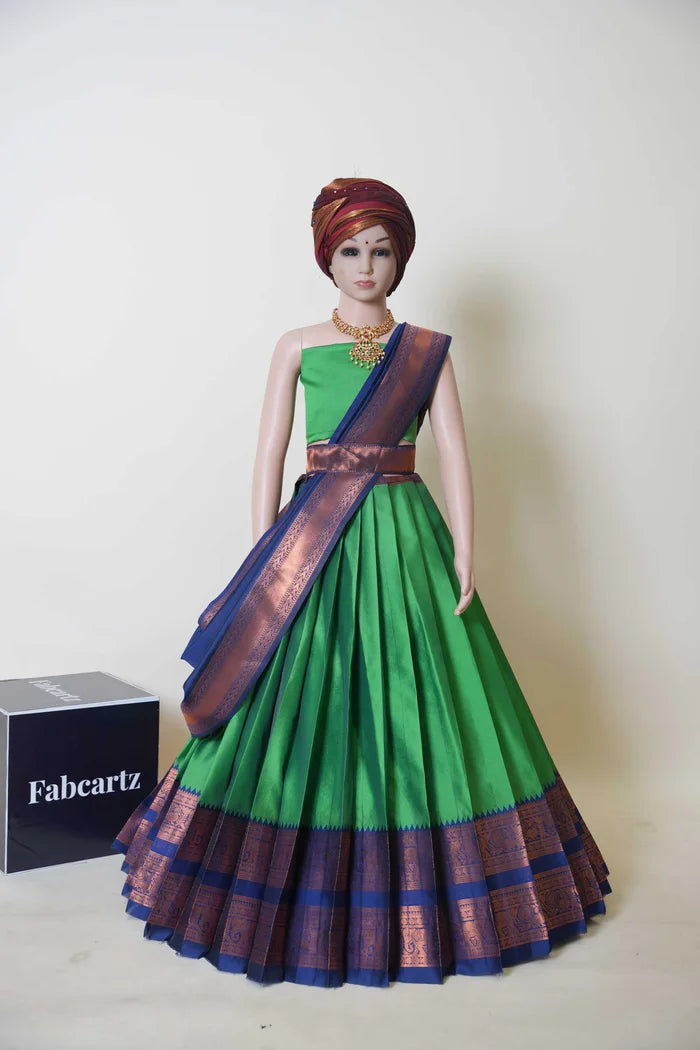New Kids Traditional South Indian Half Saree (YenuguKIDS)