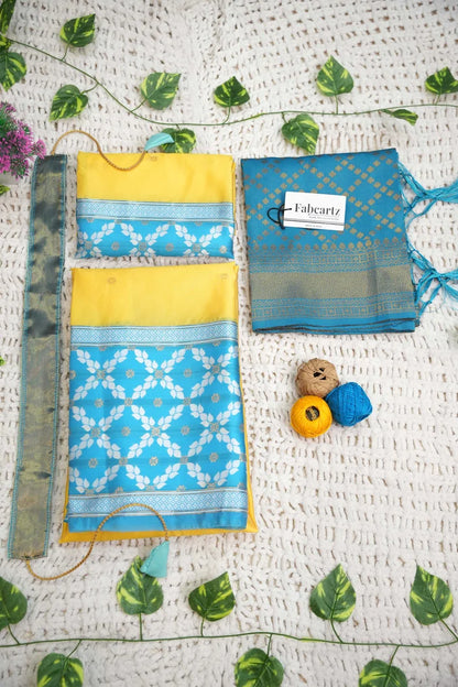 New Kids Traditional South Indian Half Saree (JanjalKIDS)