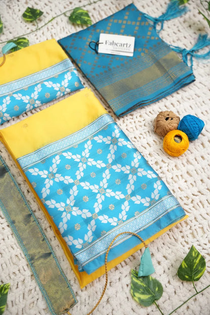 New Kids Traditional South Indian Half Saree (JanjalKIDS)