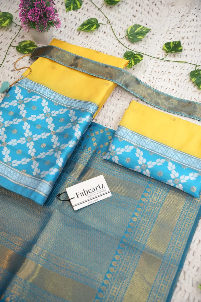 New Kids Traditional South Indian Half Saree (JanjalKIDS)