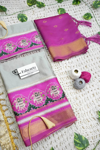 South Indian Festival Traditional Half Saree (DharmiKids)