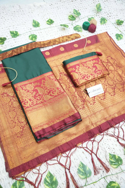South Indian Festival Traditional Half Saree (Sundarii)