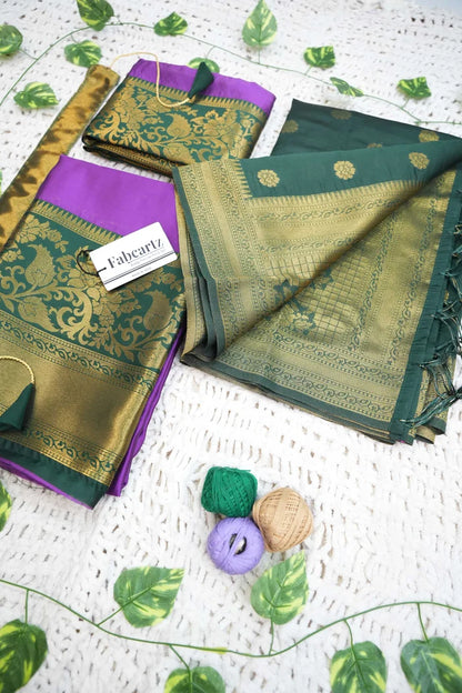 South Indian Festival Traditional Half Saree (Sundarii)
