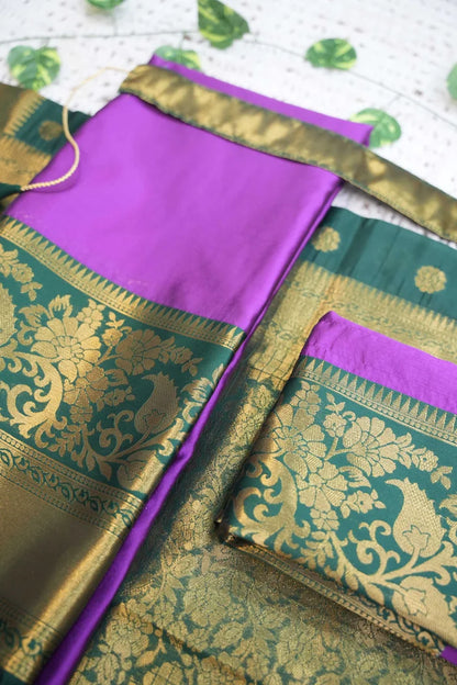 South Indian Festival Traditional Half Saree (Sundarii)