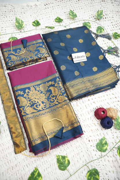 South Indian Festival Traditional Half Saree (Sundarii)