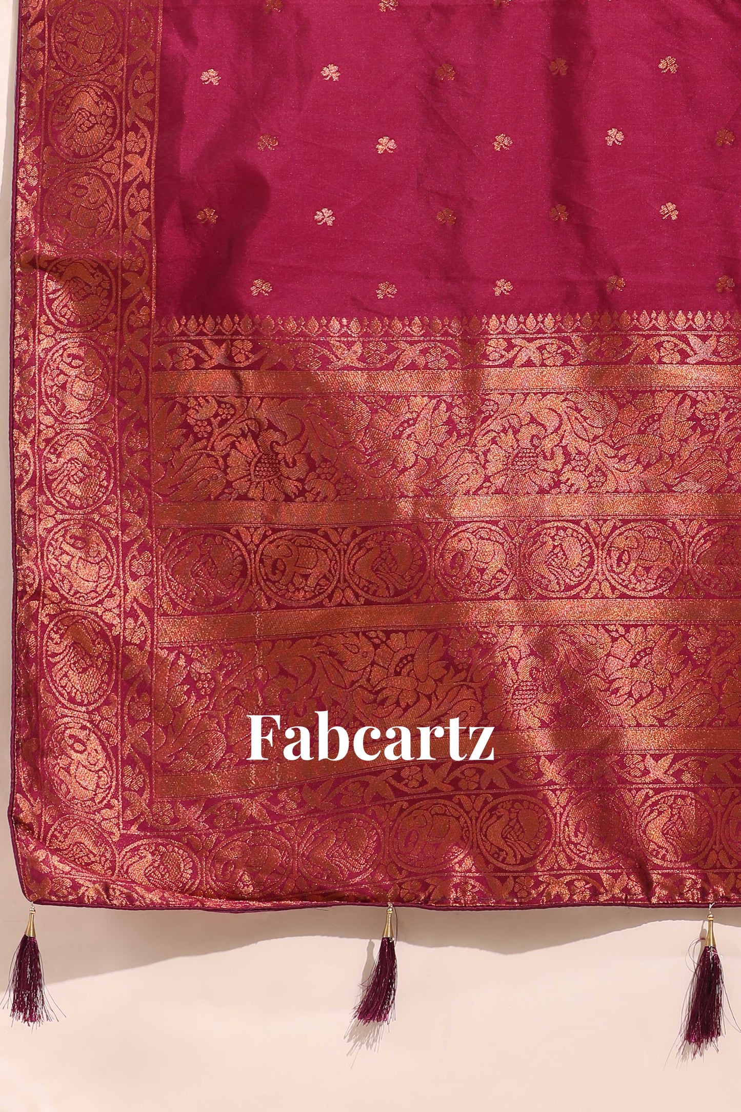 South Indian Festival Traditional Half Saree (CloverPattu)