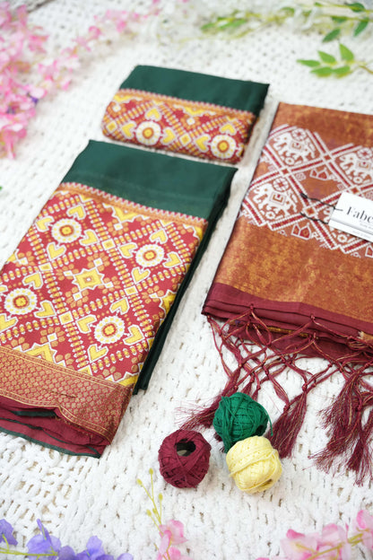 South Indian Festival Traditional Half Saree (ArrowPattu)