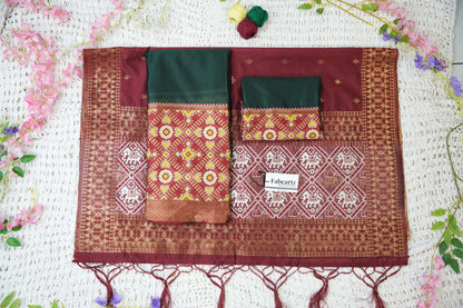 South Indian Festival Traditional Half Saree (ArrowPattu)