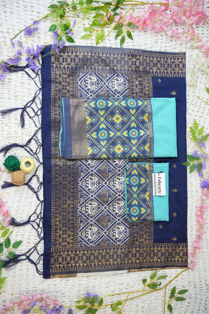 దక్షిణ భారత పండుగ సాంప్రదాయ హాఫ్ చీర (ఛవి) 