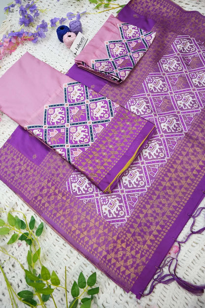 దక్షిణ భారత పండుగ సాంప్రదాయ హాఫ్ చీర (ఛవి) 