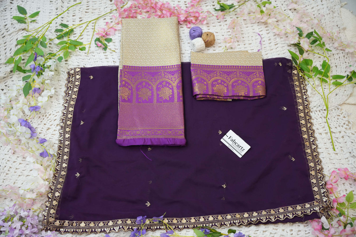 Oye!!Pattu Women's Woven Design zari work Half Saree with Embroidered Blouse and Dupatta