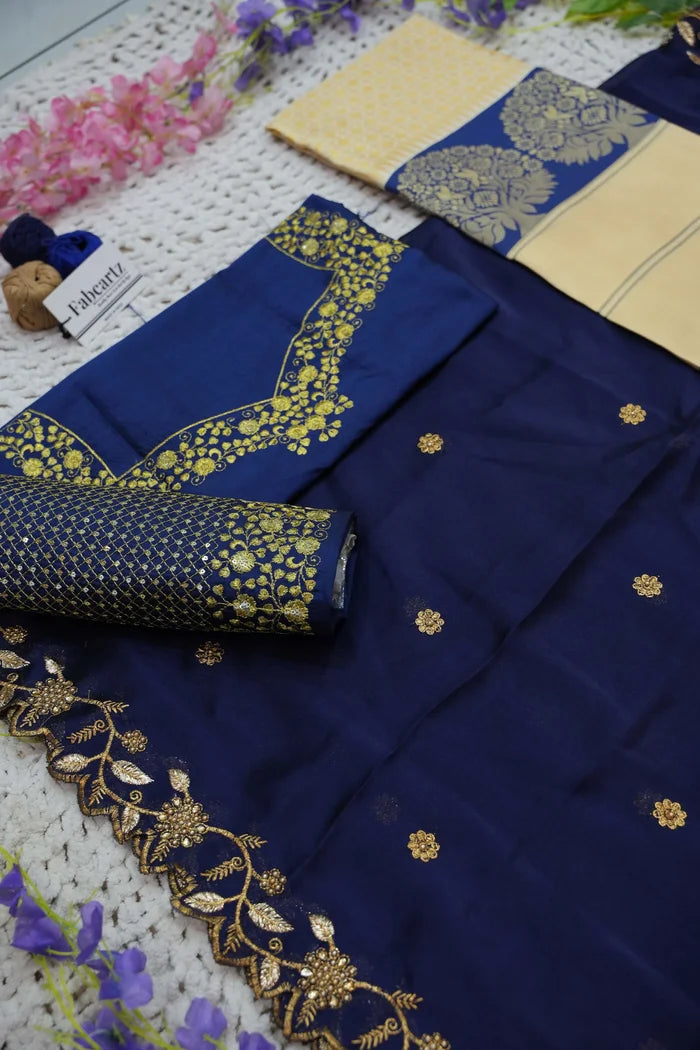 దక్షిణ భారత పండుగ సాంప్రదాయ హాఫ్ చీర (ఛవి) 
