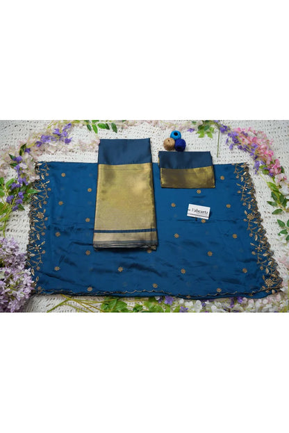 దక్షిణ భారత పండుగ సాంప్రదాయ హాఫ్ చీర (ఛవి) 