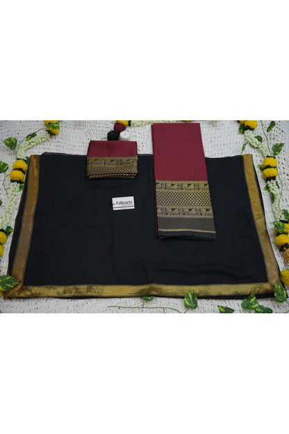 దక్షిణ భారత పండుగ సాంప్రదాయ హాఫ్ చీర (ఛవి) 