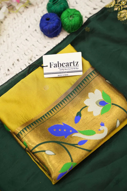 Rupmani Women's Woven Design zari work Half Saree with Embroidered Blouse and Dupatta
