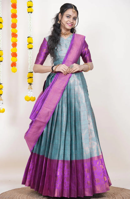 Mythili South Indian Festival Traditional Half Saree