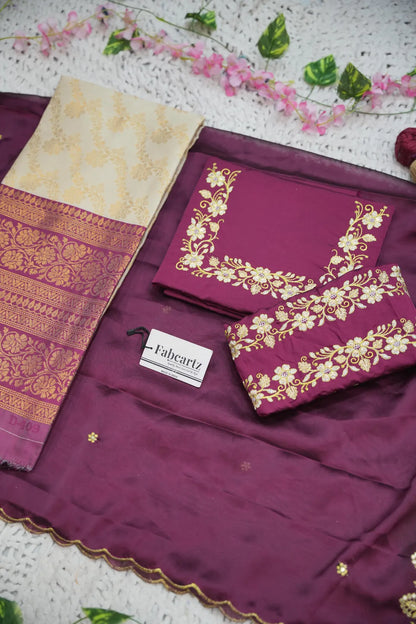 South Indian Festival Traditional Half Saree Rithvika