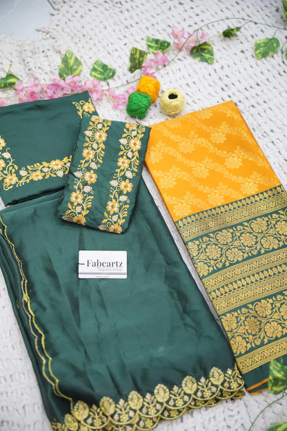 South Indian Festival Traditional Half Saree Rithvika