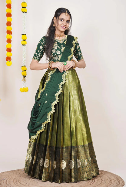 Shailee South Indian Festival Traditional Half Saree