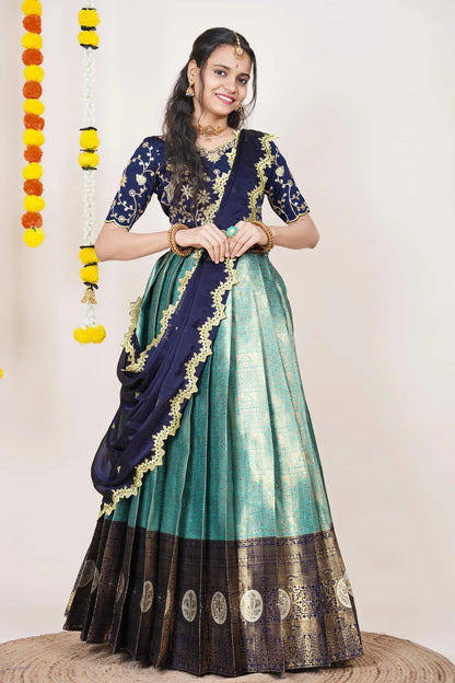 Shailee South Indian Festival Traditional Half Saree
