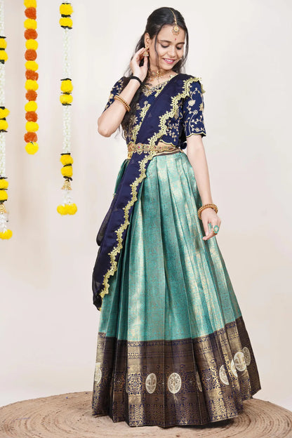 Shailee South Indian Festival Traditional Half Saree
