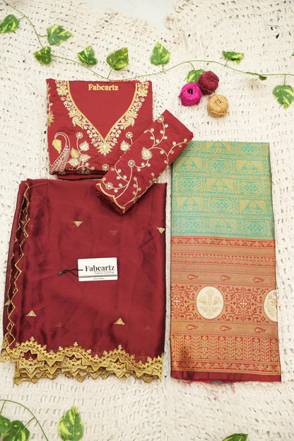 Shailee South Indian Festival Traditional Half Saree
