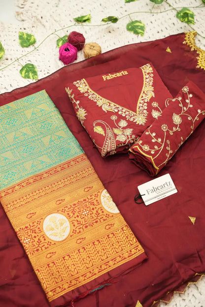 Shailee South Indian Festival Traditional Half Saree