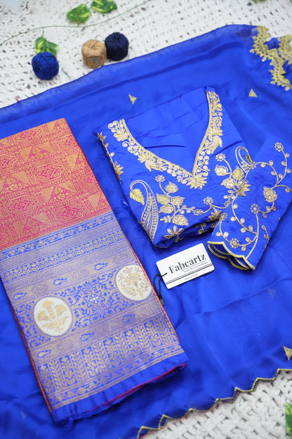 Shailee South Indian Festival Traditional Half Saree
