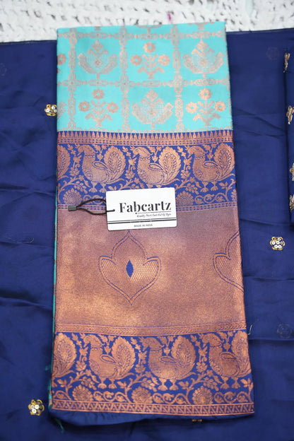 Ojasvini South Indian Festival Traditional Half Saree