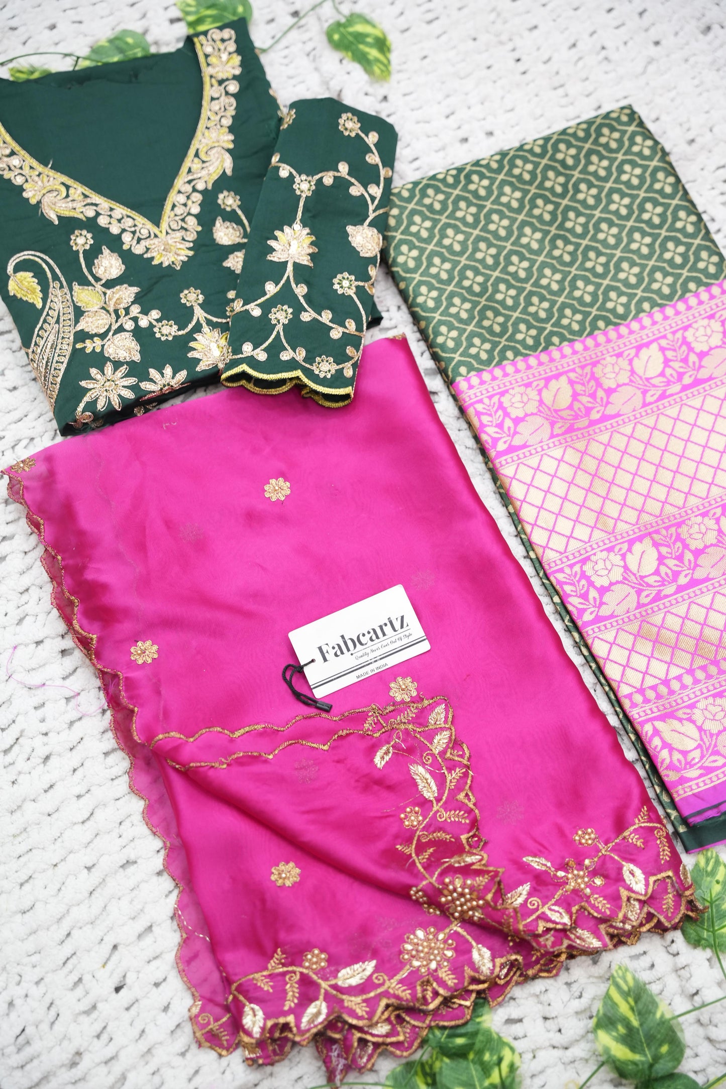 Zuvitha South Indian Festival Traditional Half Saree