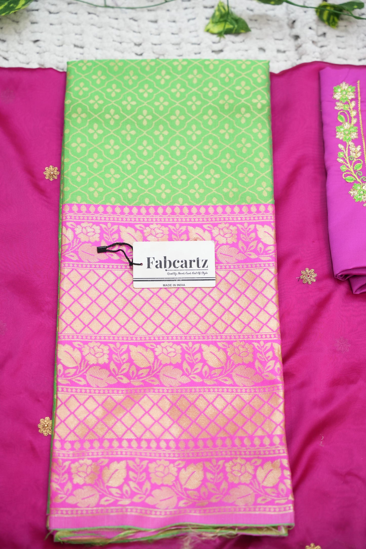 Zuvitha South Indian Festival Traditional Half Saree