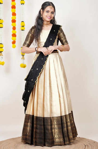 Rehani South Indian Festival Traditional Half Saree