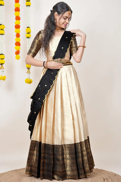 Rehani South Indian Festival Traditional Half Saree