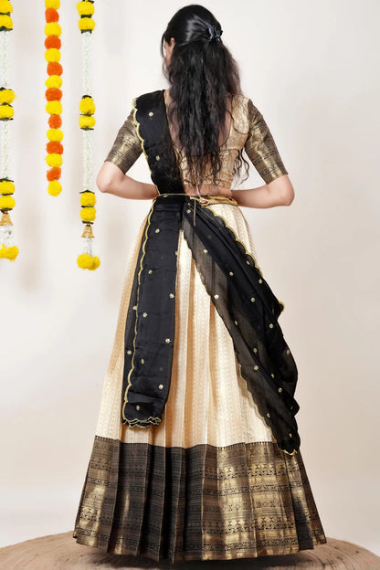 Rehani South Indian Festival Traditional Half Saree