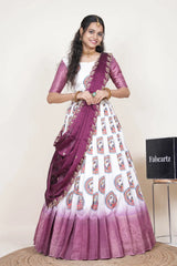 DigitalJacQ South Indian Festival Traditional Half Saree