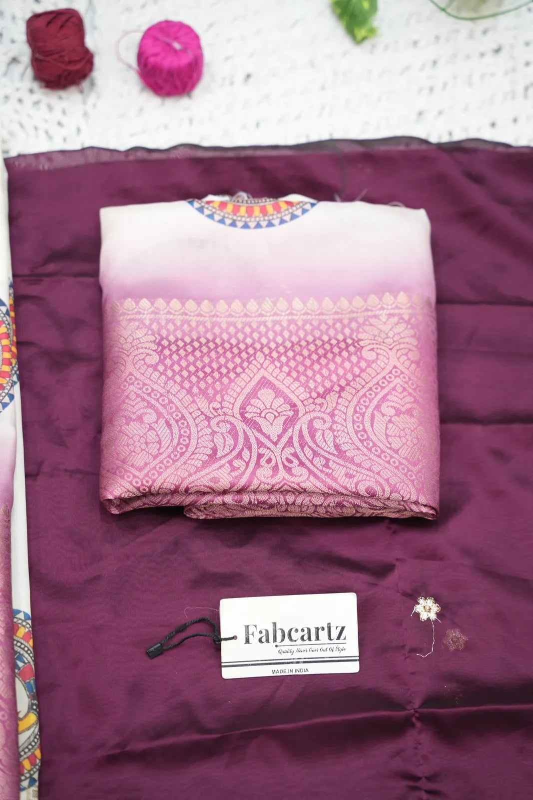 DigitalJacQ South Indian Festival Traditional Half Saree