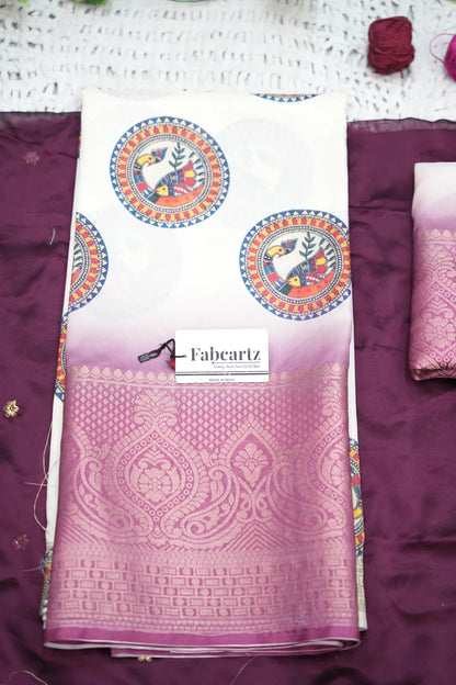 DigitalJacQ South Indian Festival Traditional Half Saree