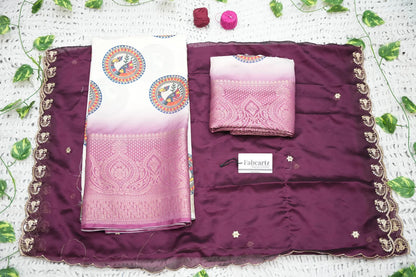 DigitalJacQ South Indian Festival Traditional Half Saree
