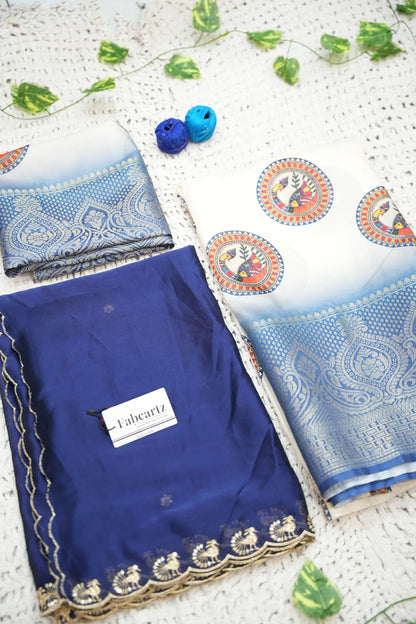 DigitalJacQ South Indian Festival Traditional Half Saree