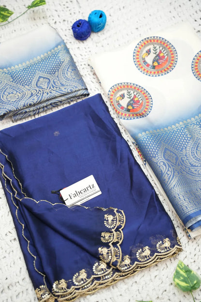 DigitalJacQ South Indian Festival Traditional Half Saree