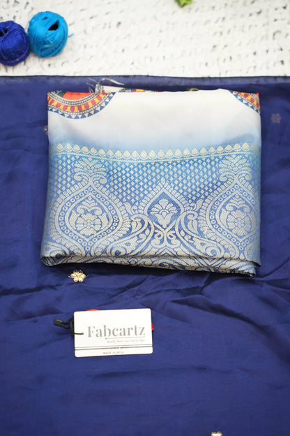 DigitalJacQ South Indian Festival Traditional Half Saree