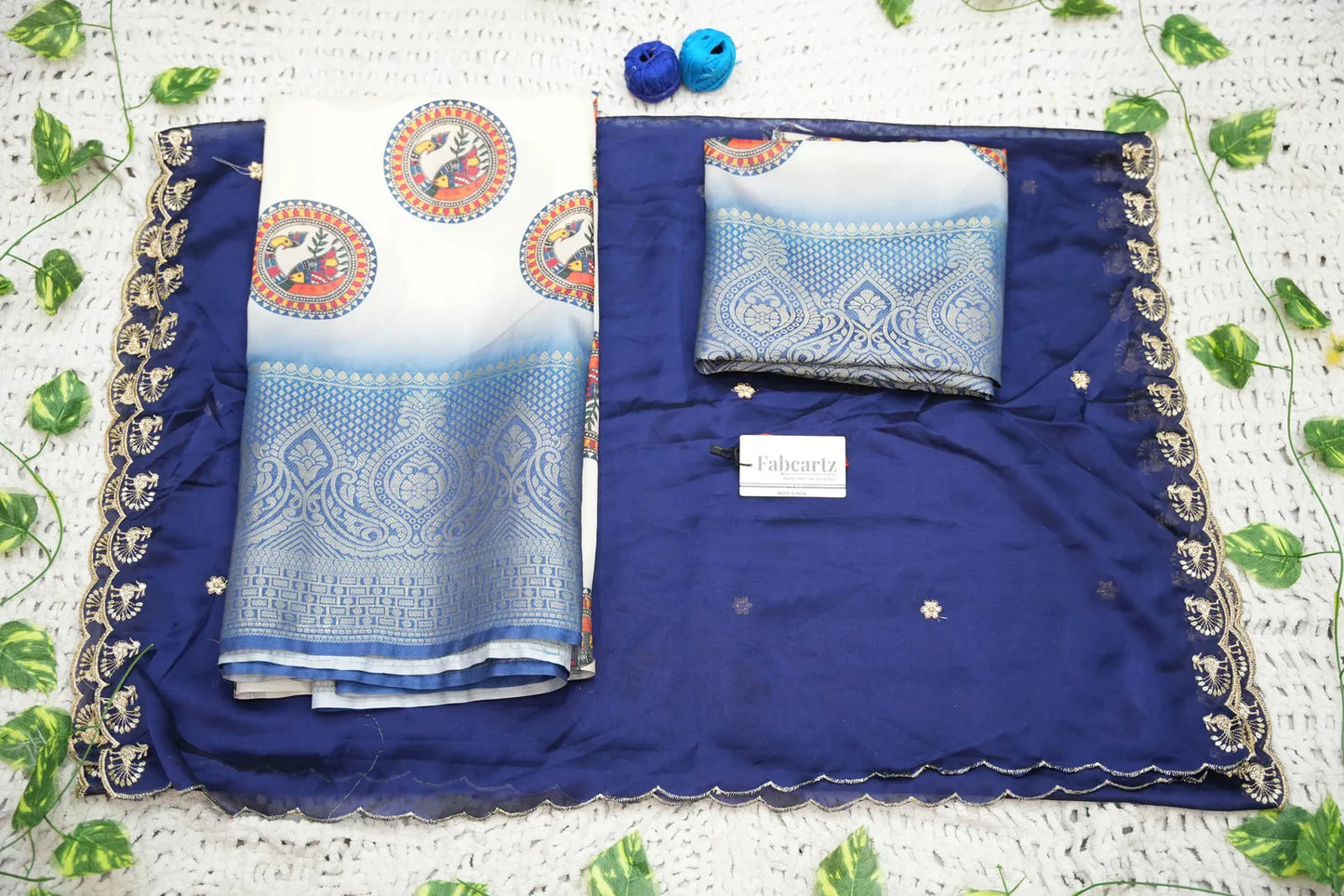 DigitalJacQ South Indian Festival Traditional Half Saree