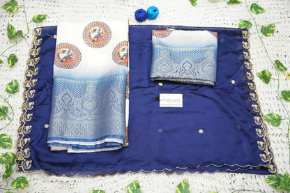 DigitalJacQ South Indian Festival Traditional Half Saree